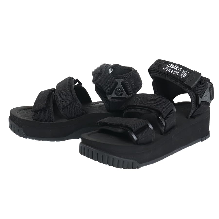 【SHAKA】NEO BUNGY black size24 Amazon.co.jp: Shaka Neo Bungy AT Sandals, Sports Sandals
